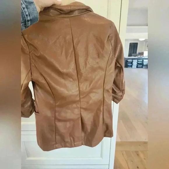 Rachel Zoe Faux leather jacket - Picture 4 of 10